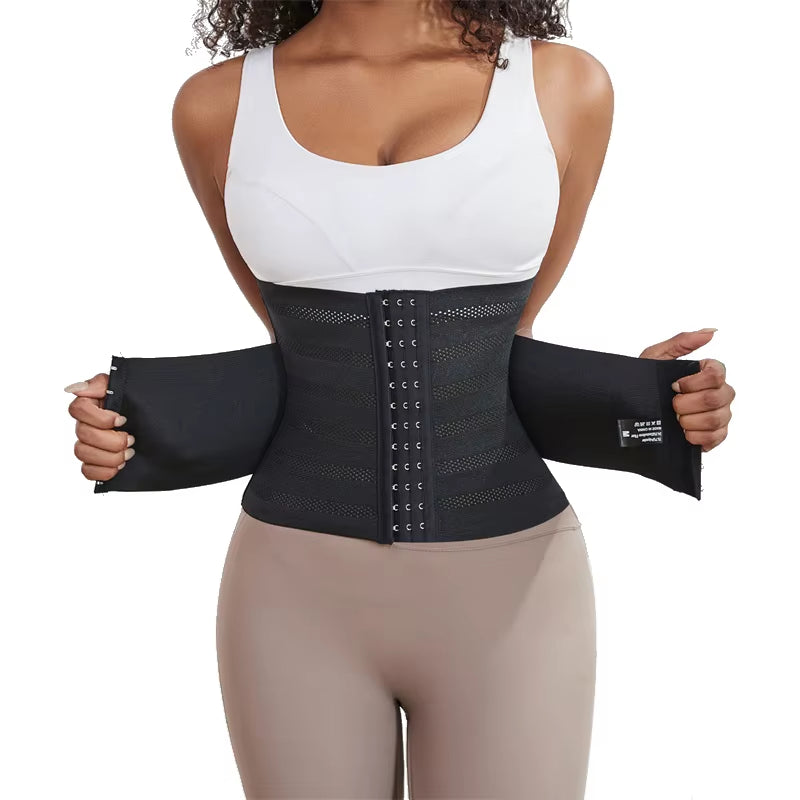 Waist Trainer Corset Women Binders Shapers Tummy Wrap Body Shapewear Slimming Belt Flat Belly Workout Postpartum Girdle